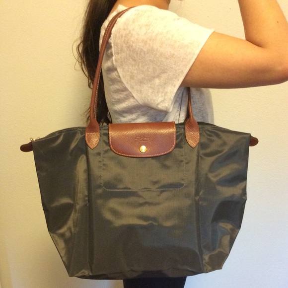 longchamp gunmetal